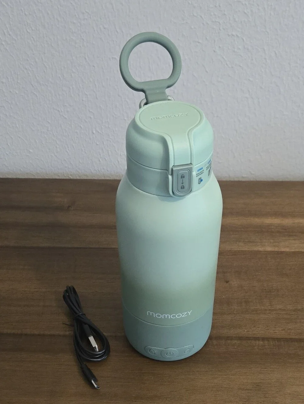 Momcozy Superfast Portable Baby Bottle Warmer for Travel - 17oz